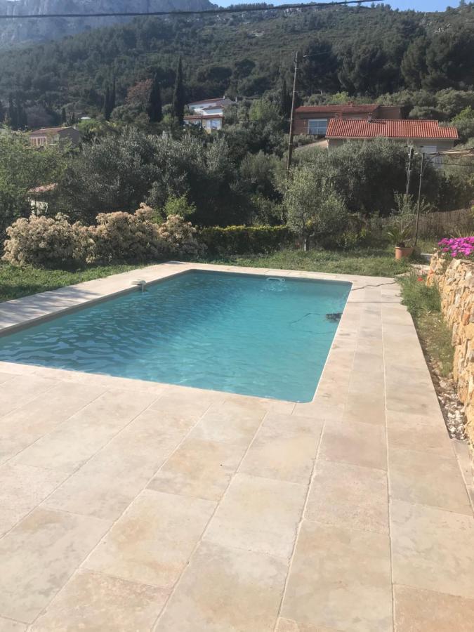 Ferienwohnung Hauteurs De Toulon : Charmant Studio Piscine Exterior foto